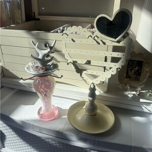 Two vintage Jewelry stands